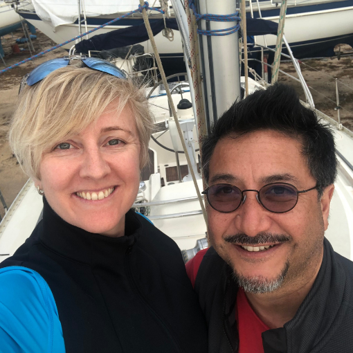 Kim & Steve on MIMPI in Preveza, Greece November 2019